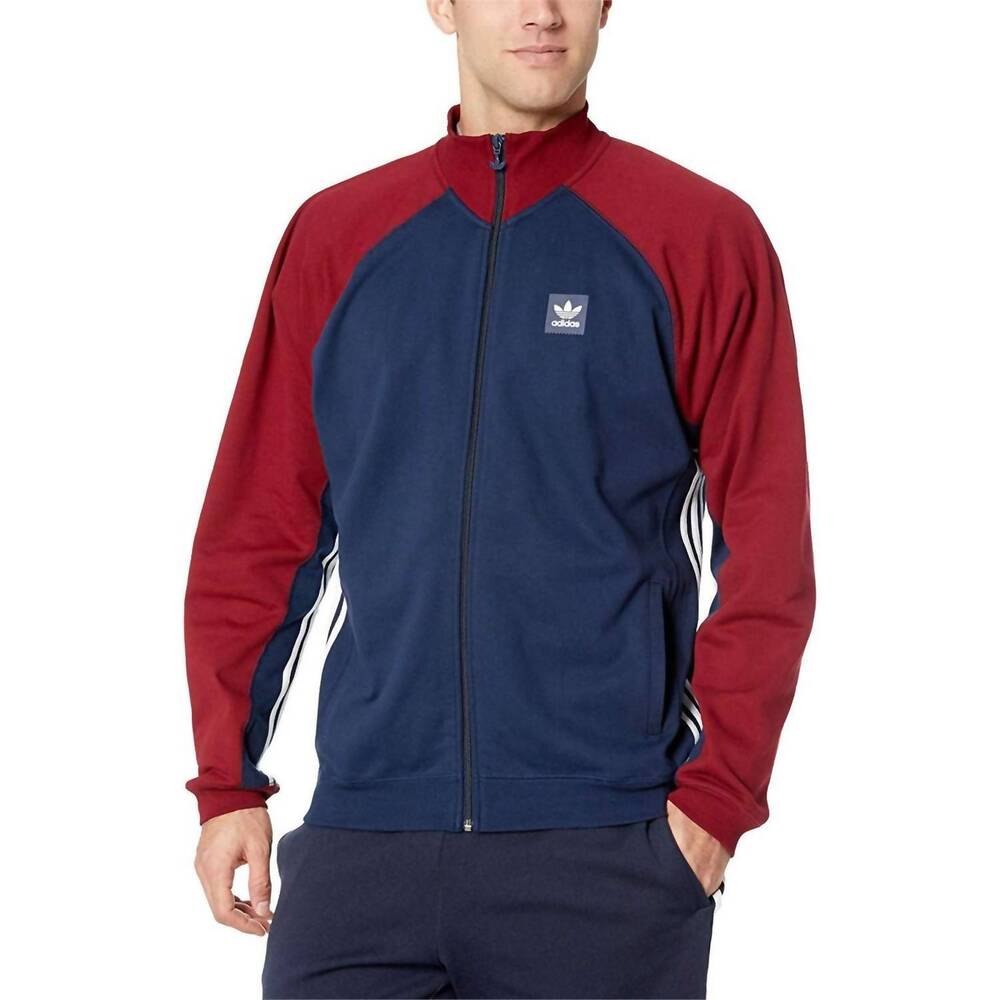 NEW ADIDAS rugby jacket in navy